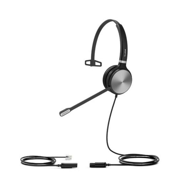 Yealink YHS36 Mono, Wideband Headset for IP phone, Monaural Ear, RJ9 Headset Jack, Noise-canceling Microphone, Hearing Protection, Leather Ear Cushion Yealink YHS36 Mono, Wideband Headset for IP phone, Monaural Ear, RJ9 Headset Jack, Noise-canceling Microphone, Hearing Protection, Leather Ear Cushion